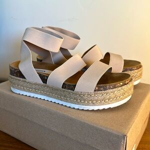 Steve Madden Kimmie Blush Espadrille Sandal